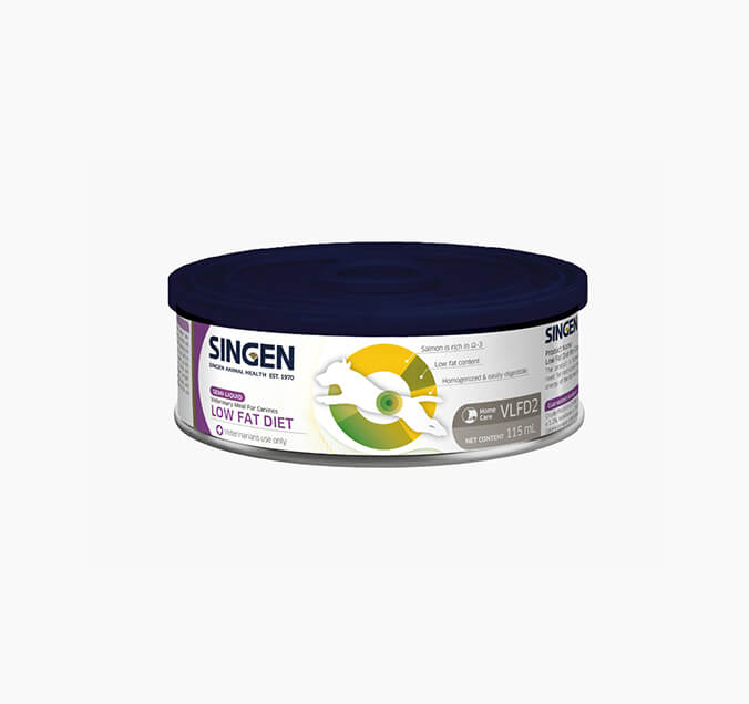 SINGEN Low Fat Diet Semi-Liquid (Canines), 115ml/ Can